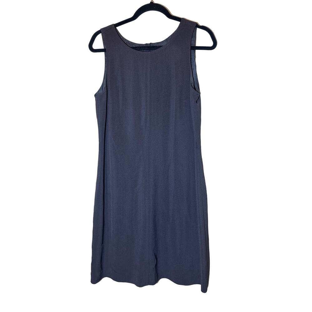 Ann Tjian For Kenar Gray Woman's Sheath Dress Work Business size 10